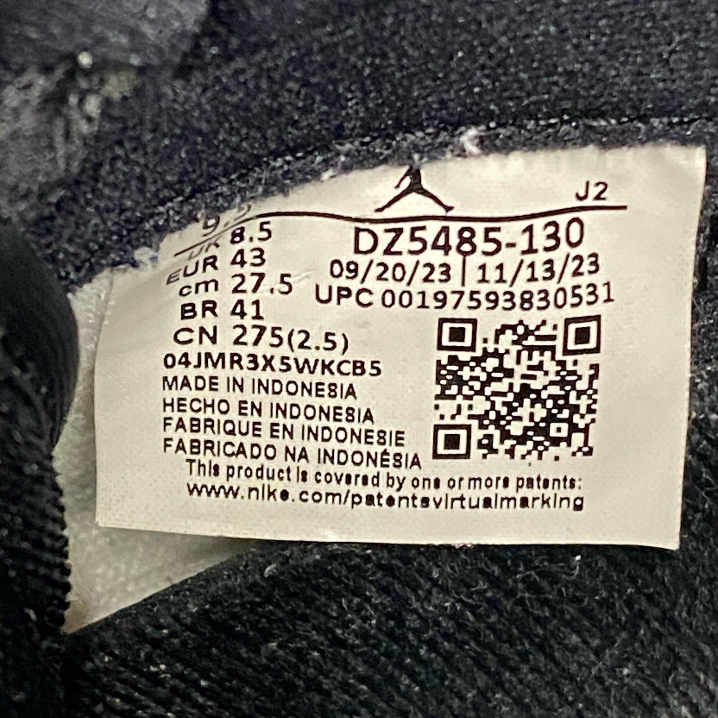 【中古】NIKE | ナイキ Nike Air Jordan 1 High OG スニーカー 27.5cm【加古川店】