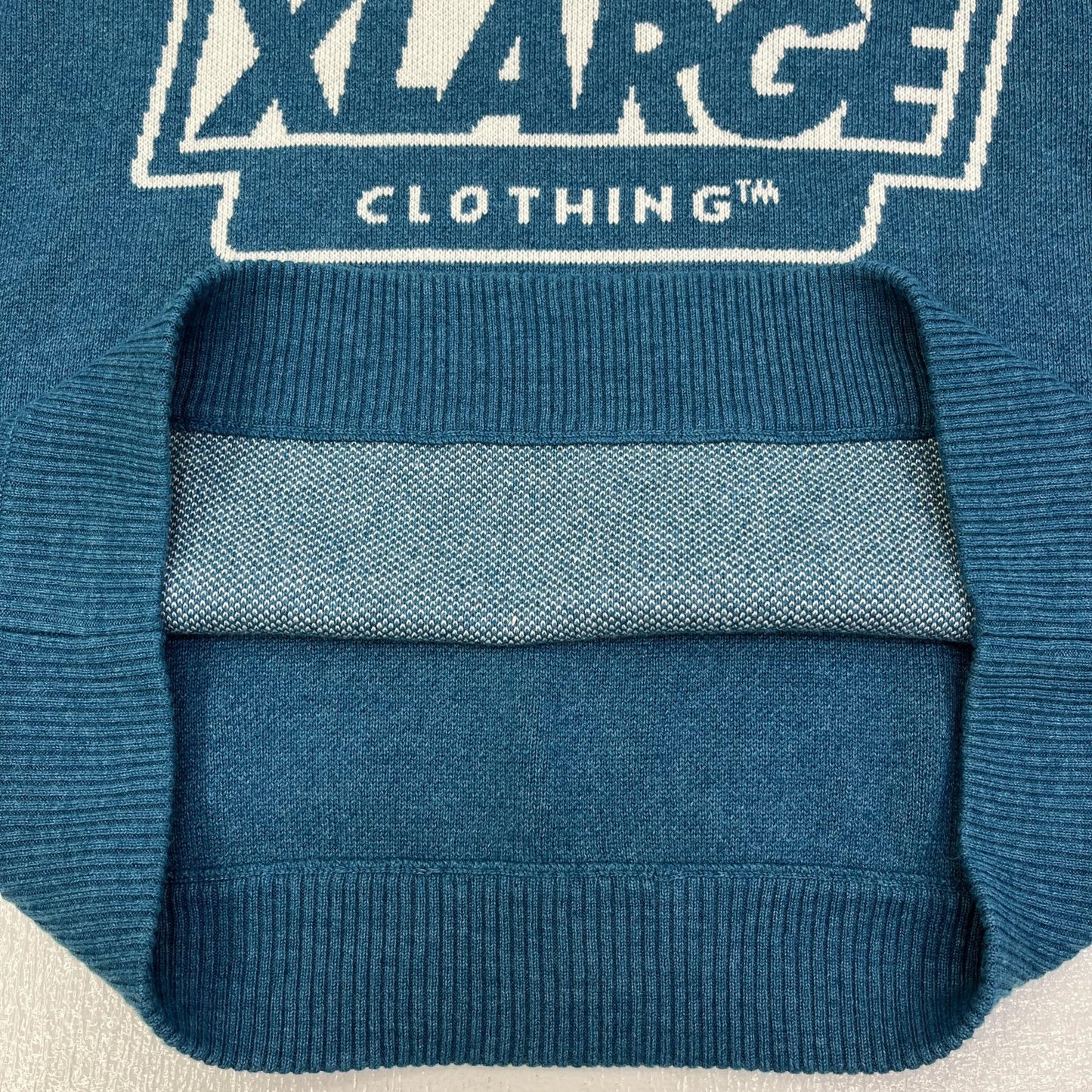 【中古】X-LARGE | エクストララージ SLANTED OG KNIT SWEATER ニット 101254015002 グリーン サイズ：L【加古川店】