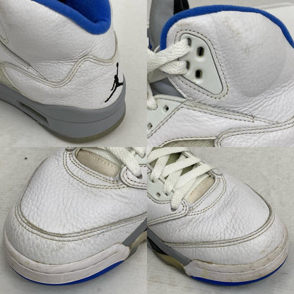 【中古】NIKE | ナイキ Nike Air Jordan 5 スニーカー DD0587-140 ホワイト 26cm【加古川店】