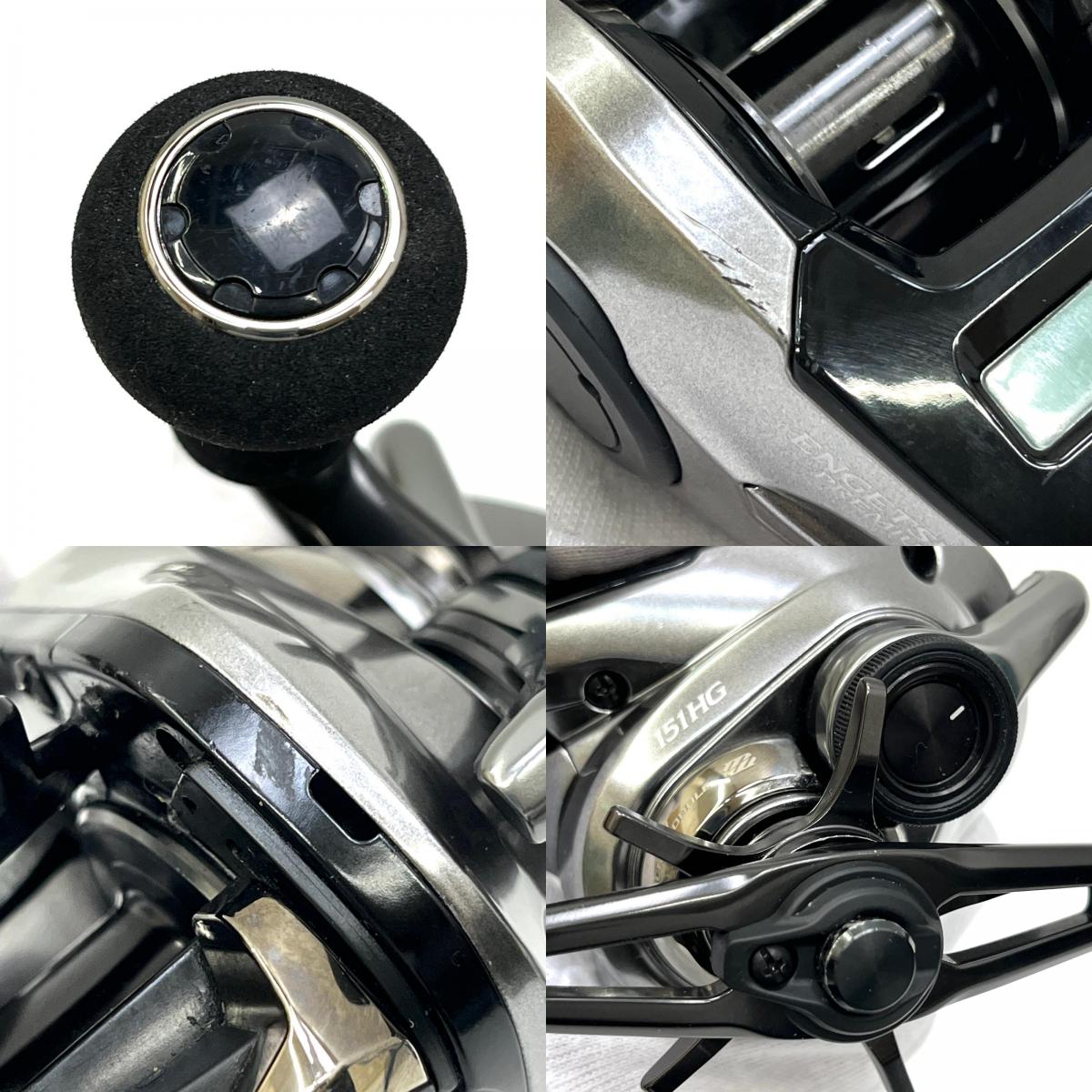 【中古】【フィッシング/釣り/釣具/リール】 【ベイトリール/左ハンドル】SHIMANO | シマノ 18炎月プレムアム 151HG 【加古川店】