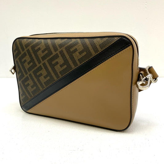 【中古】FENDI | フェンディ ダイアゴナル カメラケース ショルダーバッグ 7M0286【加古川店】