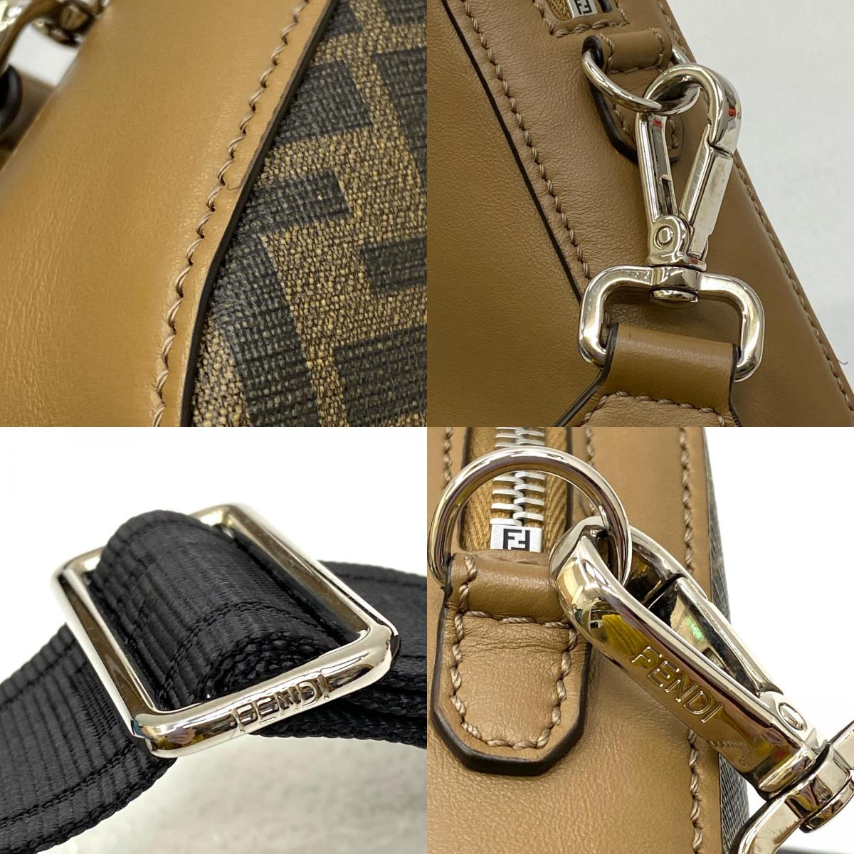【中古】FENDI | フェンディ ダイアゴナル カメラケース ショルダーバッグ 7M0286【加古川店】