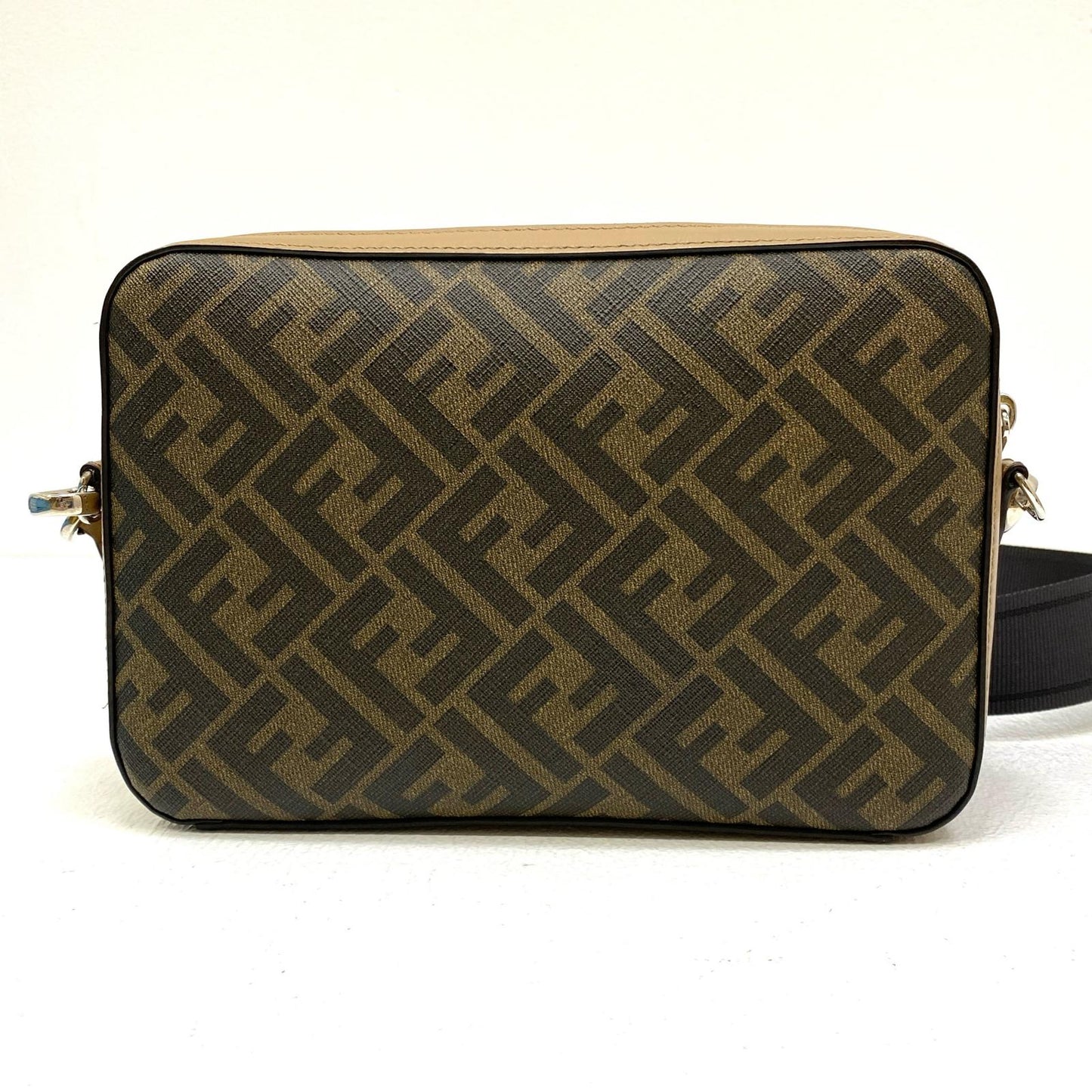 【中古】FENDI | フェンディ ダイアゴナル カメラケース ショルダーバッグ 7M0286【加古川店】