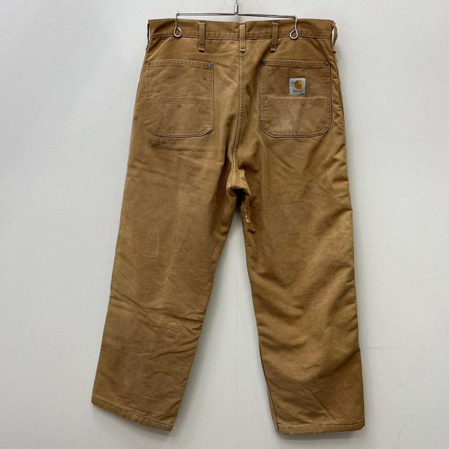 【中古】Carhartt | カーハート Quilting Liner Duck Pant 星条旗タグ パンツ キャメル サイズ：38【加古川店】