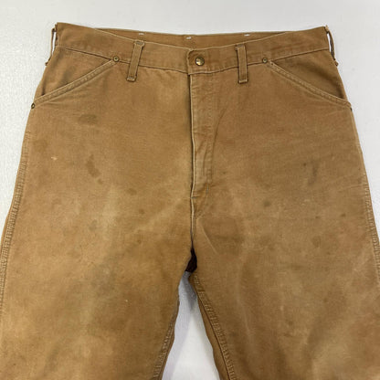 【中古】Carhartt | カーハート Quilting Liner Duck Pant 星条旗タグ パンツ キャメル サイズ：38【加古川店】