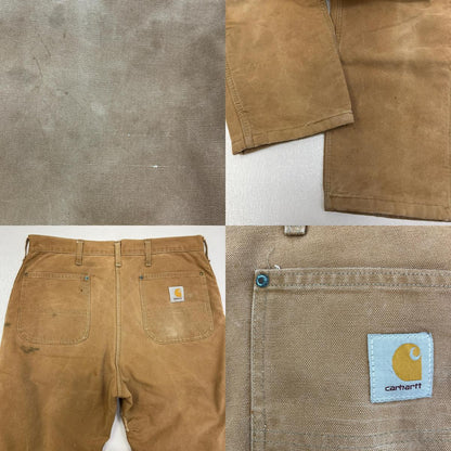 【中古】Carhartt | カーハート Quilting Liner Duck Pant 星条旗タグ パンツ キャメル サイズ：38【加古川店】