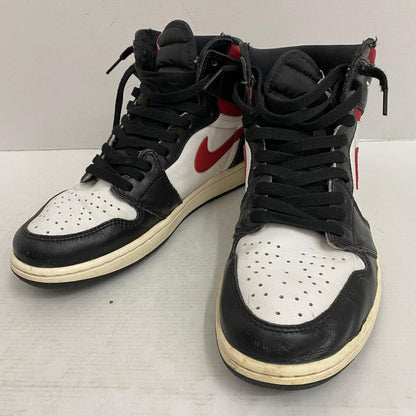 【中古】NIKE | ナイキ Air Jordan 1 Retro High 'Black/White/Sail/Gym Red' スニーカー 555088-061 ブラック 27.5cm【加古川店】