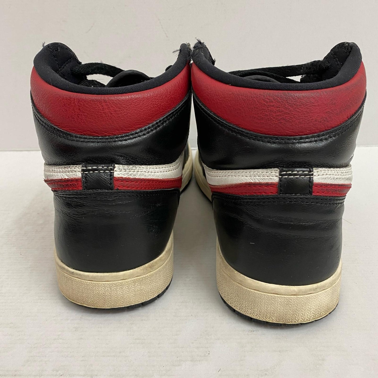 【中古】NIKE | ナイキ Air Jordan 1 Retro High 'Black/White/Sail/Gym Red' スニーカー 555088-061 ブラック 27.5cm【加古川店】