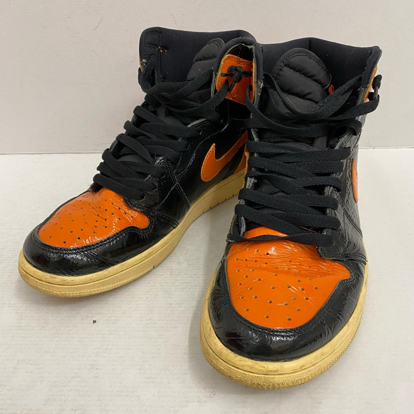 【中古】NIKE | ナイキ Air Jordan 1 High 'Shattered Backboard 3.0' スニーカー 555088-028 オレンジ 28cm【加古川店】