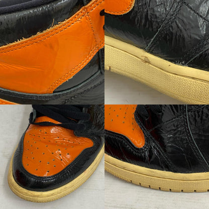 【中古】NIKE | ナイキ Air Jordan 1 High 'Shattered Backboard 3.0' スニーカー 555088-028 オレンジ 28cm【加古川店】