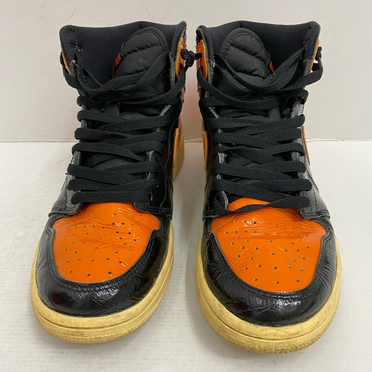 【中古】NIKE | ナイキ Air Jordan 1 High 'Shattered Backboard 3.0' スニーカー 555088-028 オレンジ 28cm【加古川店】