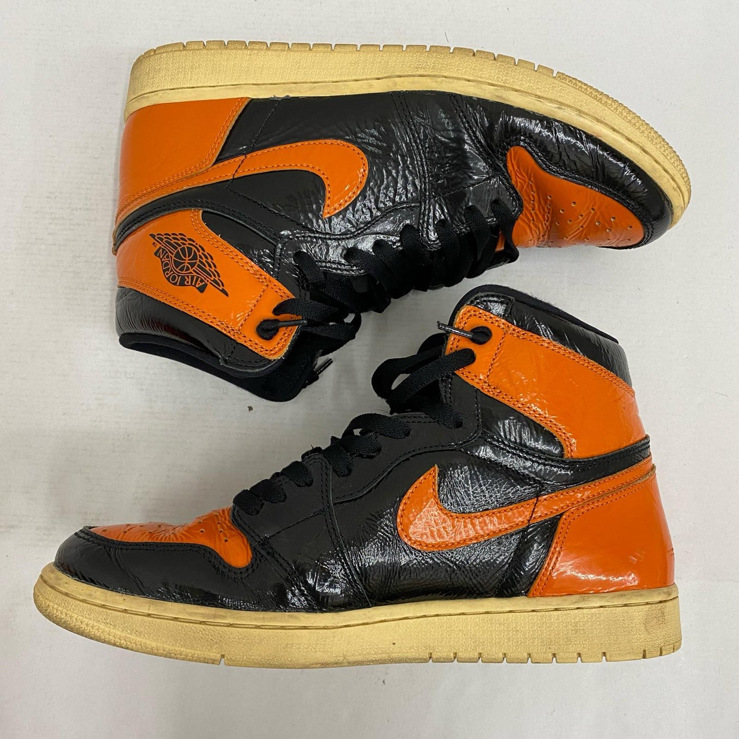 【中古】NIKE | ナイキ Air Jordan 1 High 'Shattered Backboard 3.0' スニーカー 555088-028 オレンジ 28cm【加古川店】