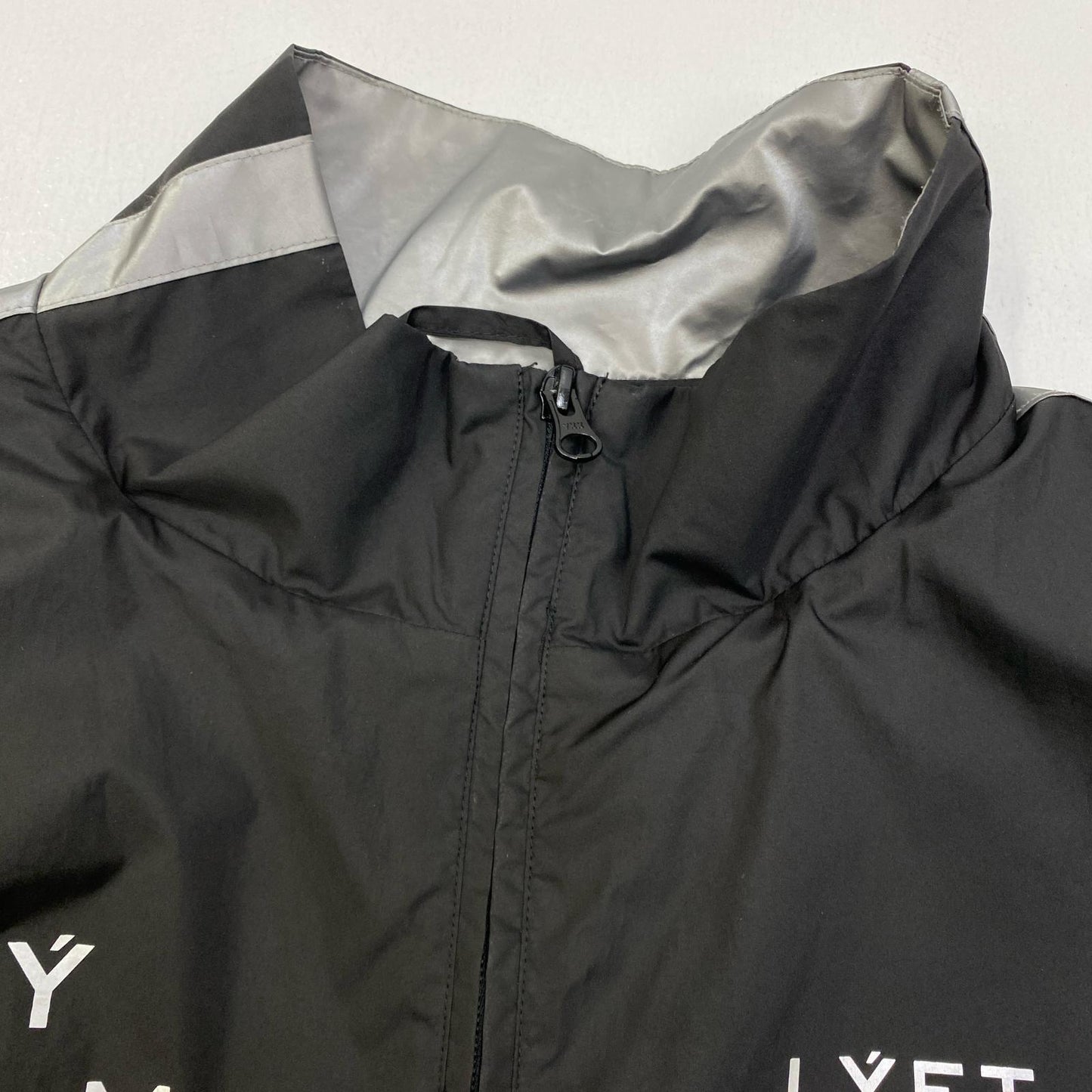 【中古】Lafayette | ラファイエット SILVER LINE TECH ZIP ナイロンジャケット ブラック サイズ：L【加古川店】