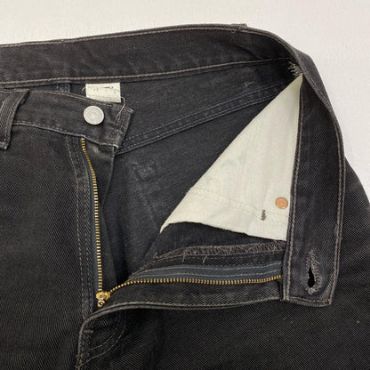 【中古】Levi's | リーバイス lot:550 後染めブラック　USA製 デニムパンツ ブラック サイズ：31【加古川店】