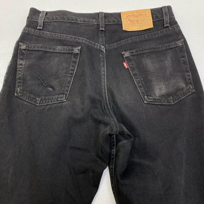 【中古】Levi's | リーバイス lot:550 後染めブラック　USA製 デニムパンツ ブラック サイズ：31【加古川店】