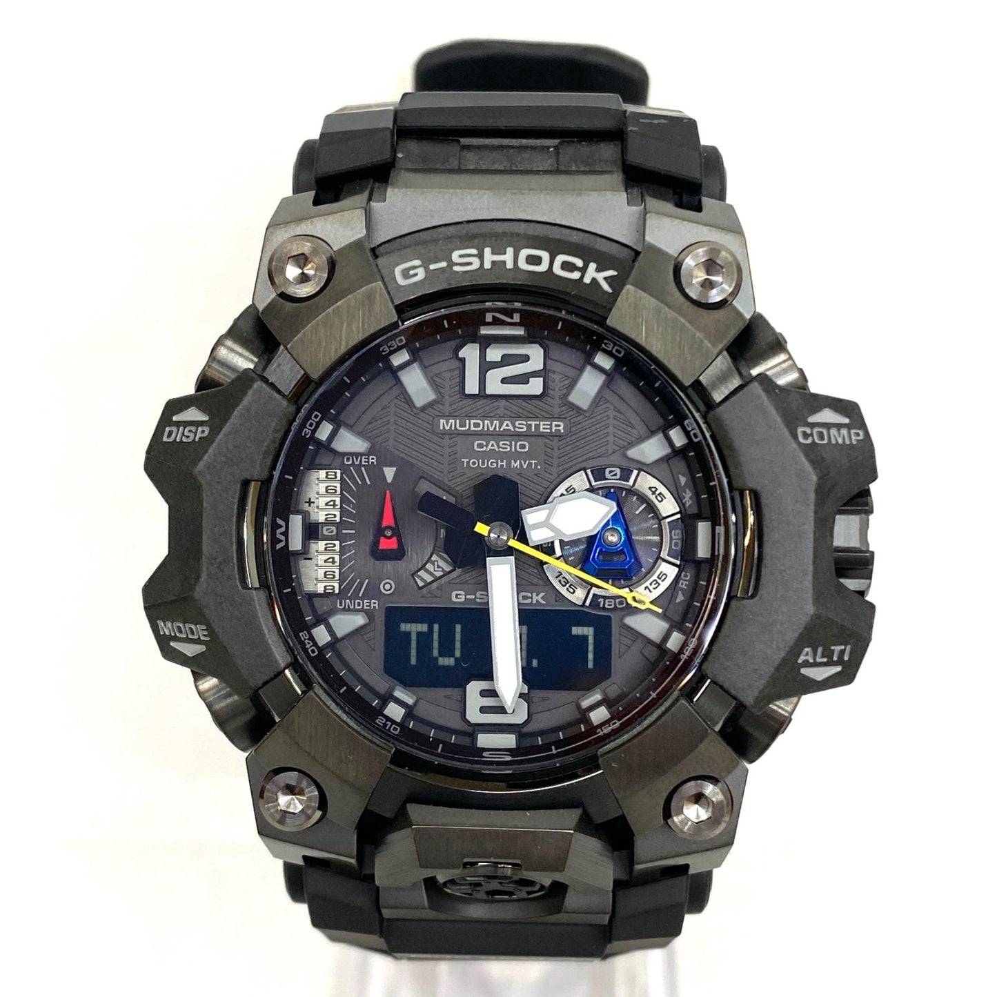 【中古】G-SHOCK | ジーショック MASTER OF G MUDMASTER 腕時計 GMG-B1000 ブラック【加古川店】