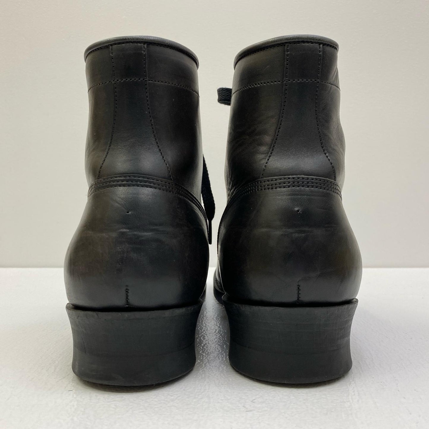 【中古】 motor italian horsebutt service boots ブーツ 1020 ブラック【加古川店】