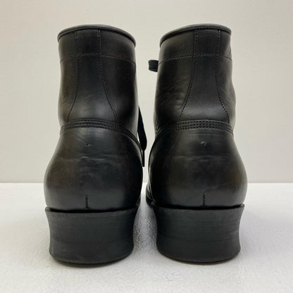 【中古】 motor italian horsebutt service boots ブーツ 1020 ブラック【加古川店】
