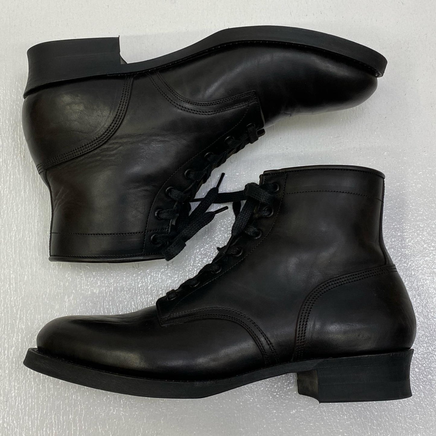 【中古】 motor italian horsebutt service boots ブーツ 1020 ブラック【加古川店】