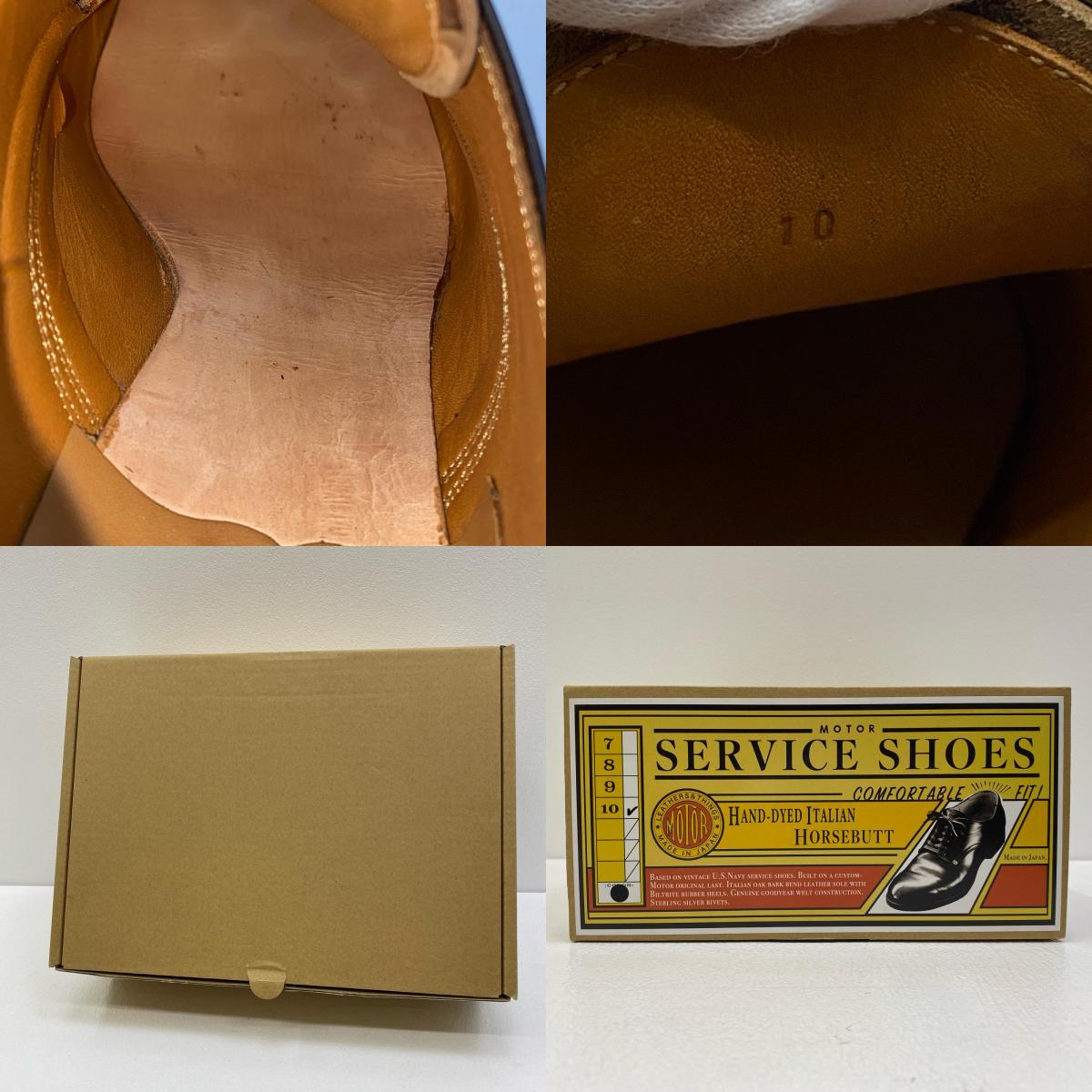 【中古】 motor italian horsebutt service shoes その他靴 ブラック【加古川店】