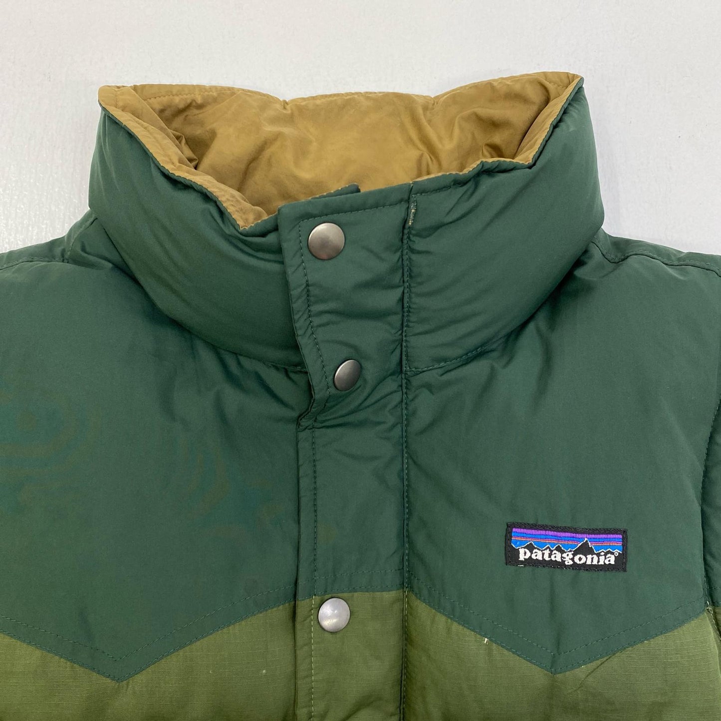 【中古】patagonia | パタゴニア Slingshot Down Vest ダウンベスト 27571FA11 カーキグリーン サイズ：S【加古川店】