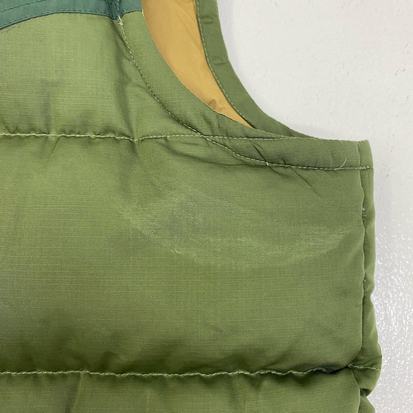 【中古】patagonia | パタゴニア Slingshot Down Vest ダウンベスト 27571FA11 カーキグリーン サイズ：S【加古川店】