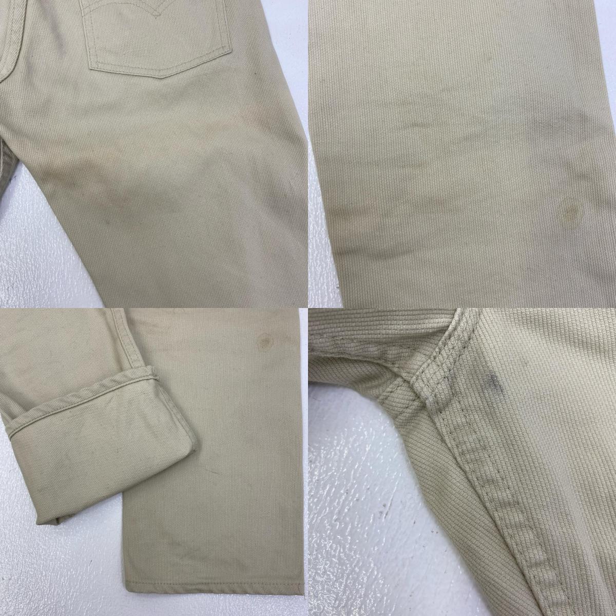 【中古】Levi's | リーバイス 519-1122 42talon パンツ ホワイト サイズ：27【加古川店】