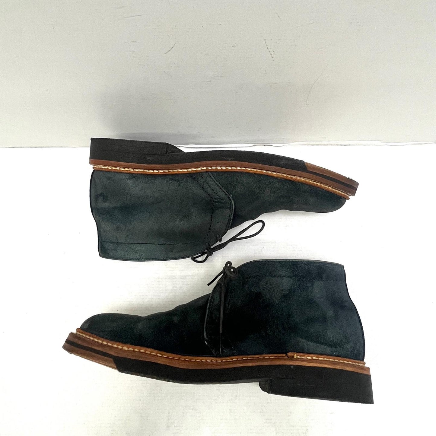 【中古】ALDEN | オールデン ×blue blue SUEDE CHUCKA BOOTS ブーツ 13790 ネイビー【加古川店】