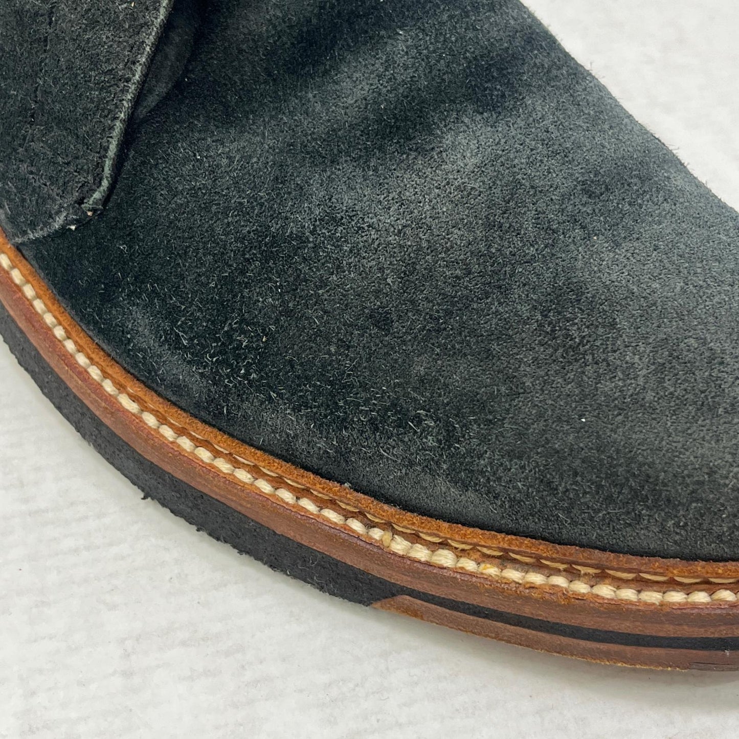 【中古】ALDEN | オールデン ×blue blue SUEDE CHUCKA BOOTS ブーツ 13790 ネイビー【加古川店】