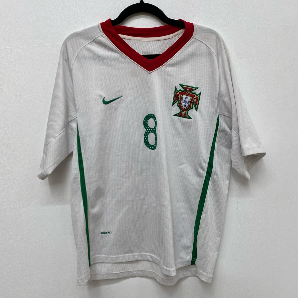 NIKE | ナイキ NIKE ﾎﾟﾙﾄｶﾞﾙ代表 8 ﾕﾆﾌｫｰﾑ (2008) プティ,M　アルマンド・テイシェイラ【加古川店】