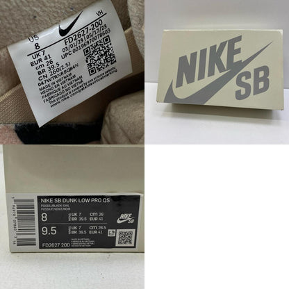 【中古】NIKE | ナイキ ×Albino & Preto SB Dunk Low Pro QS スニーカー FD2627-200 ベージュ 26cm【加古川店】