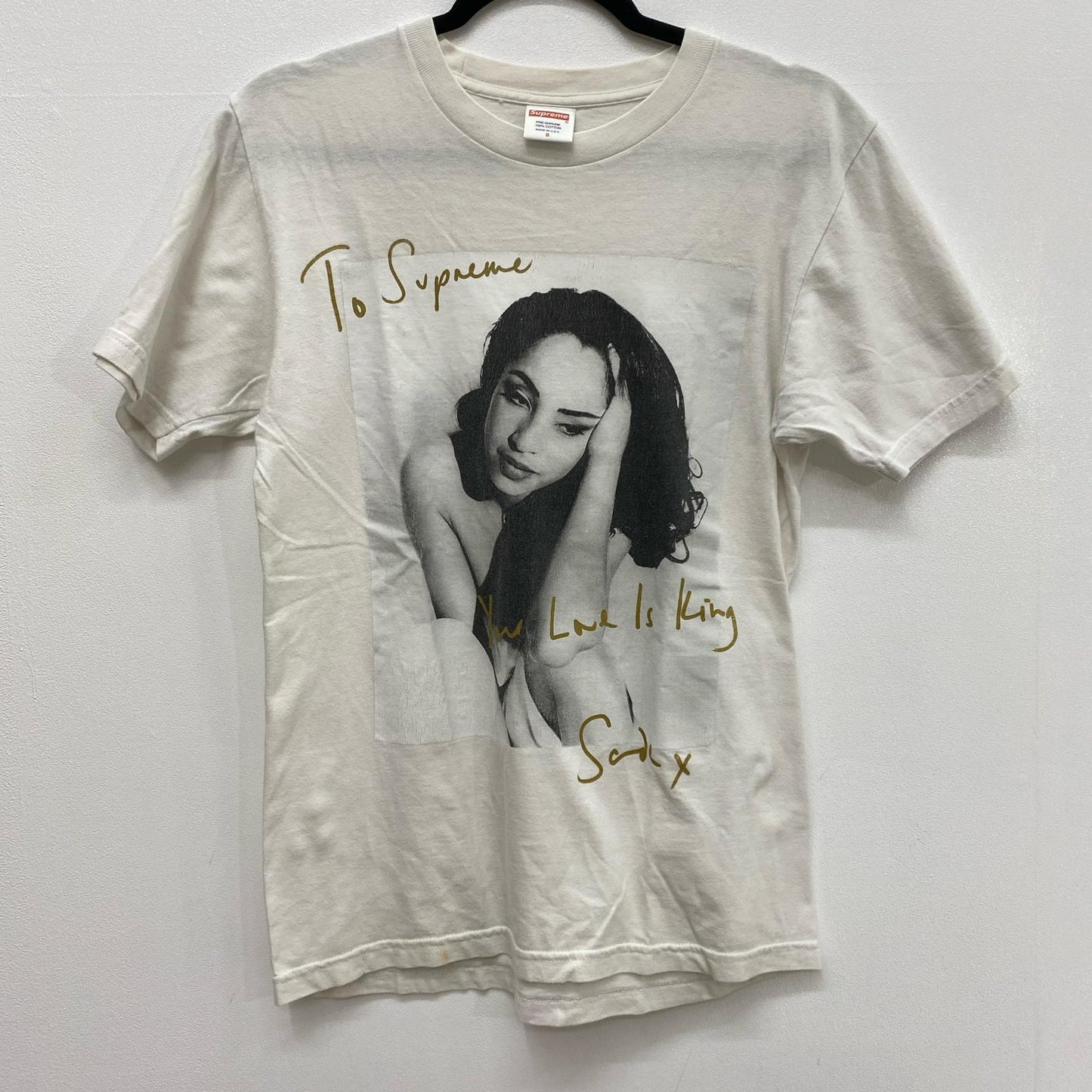 Supreme | シュプリーム Sade Tee 半袖Tシャツ ホワイト Sサイズ 17SS 半袖Ｔシャツ ホワイト サイズ：S【加古川店】