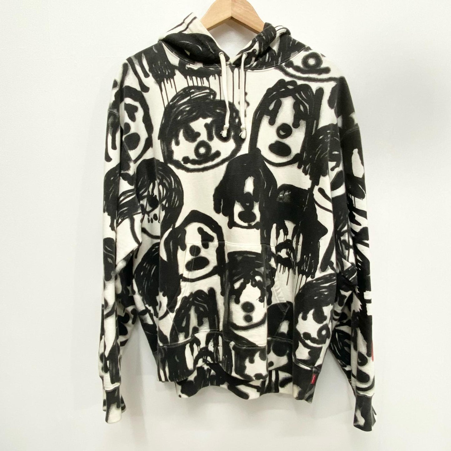 Supreme | シュプリーム ×Yohji Yamamoto Hooded Sweatshirt プルオーバーパーカー 総柄 Lサイズ 20FW パーカー サイズ：L