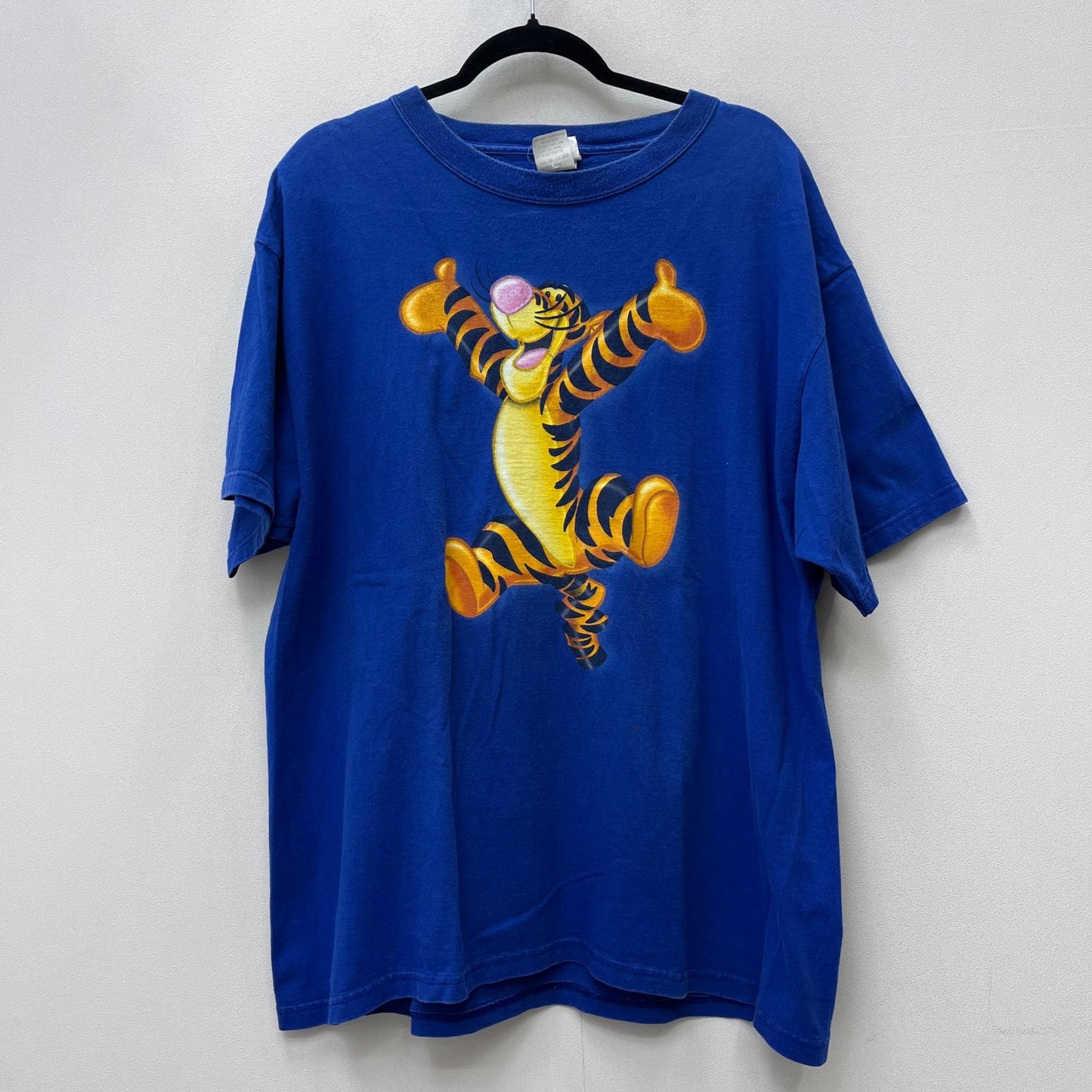 【中古】 disney:tigger 90-00s 半袖Ｔシャツ ブルー サイズ：XL【加古川店】