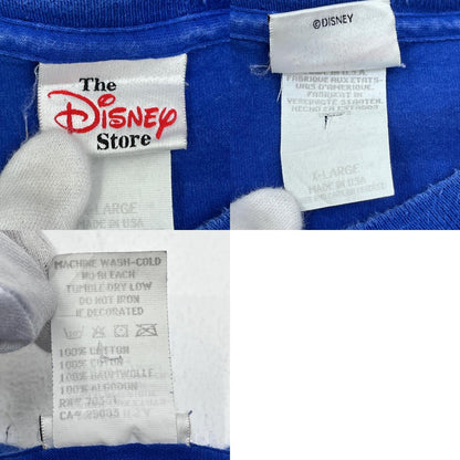【中古】 disney:tigger 90-00s 半袖Ｔシャツ ブルー サイズ：XL【加古川店】