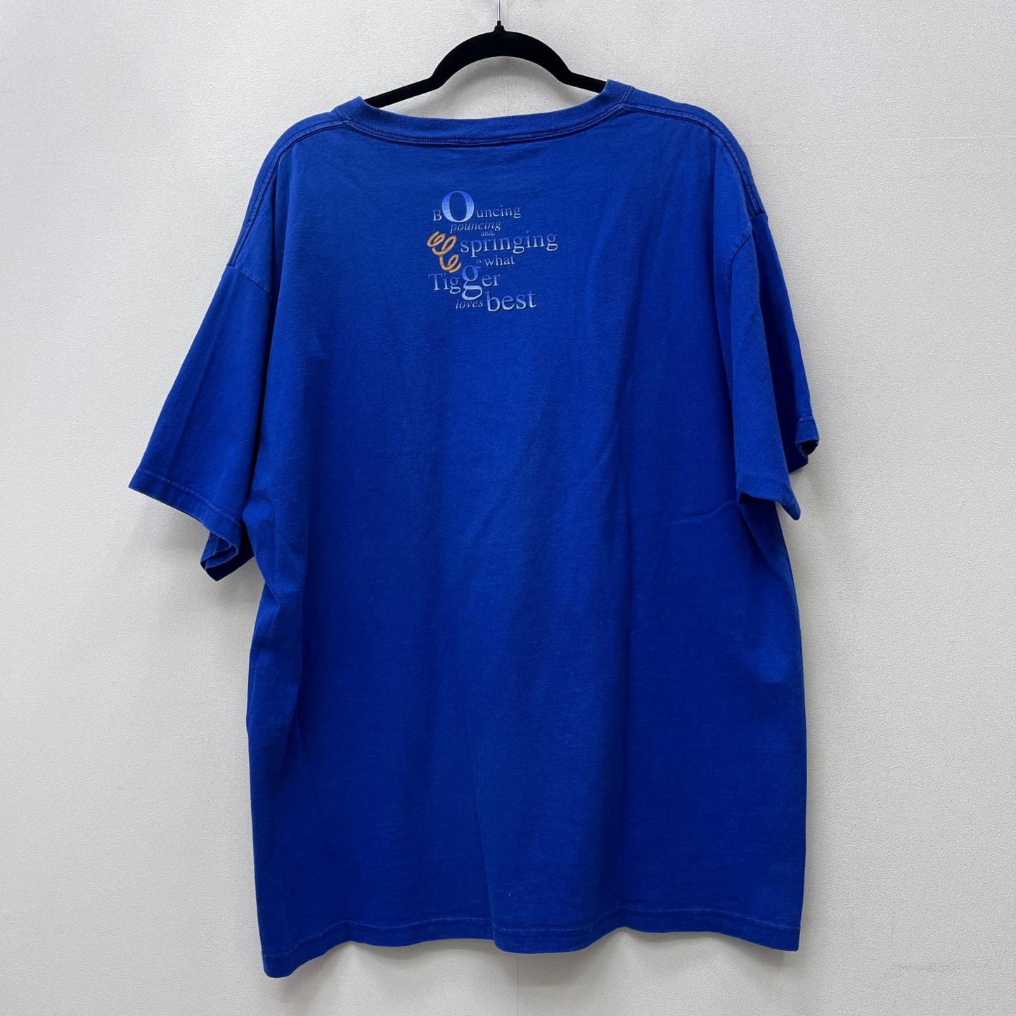 【中古】 disney:tigger 90-00s 半袖Ｔシャツ ブルー サイズ：XL【加古川店】