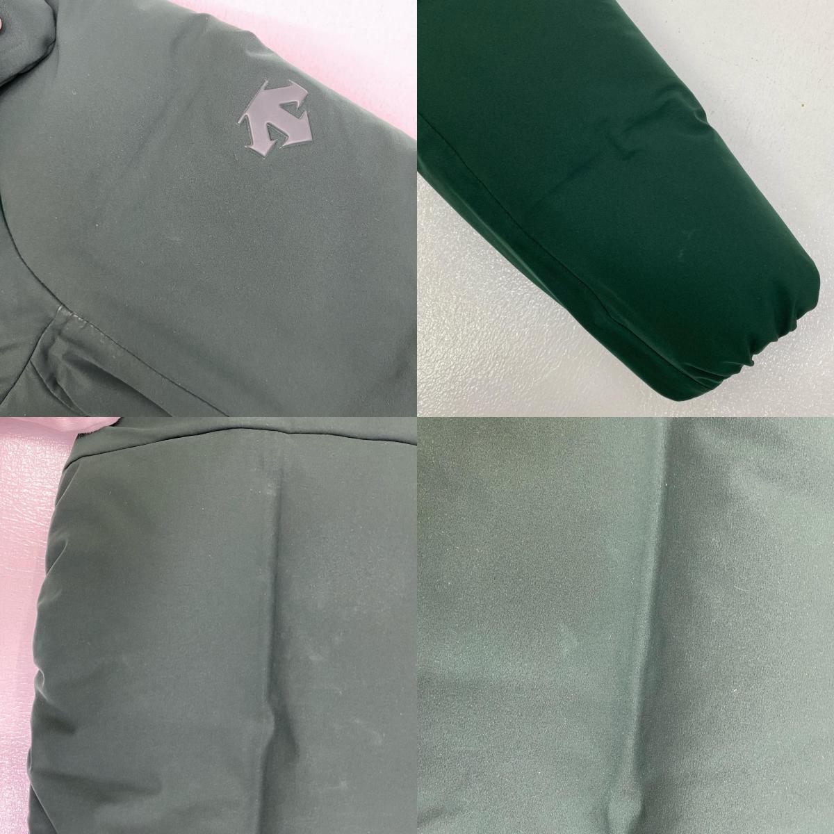【中古】DESCENTE | デサント 水沢ダウン ダウンジャケット D0R-G8518 グリーン サイズ：M【加古川店】