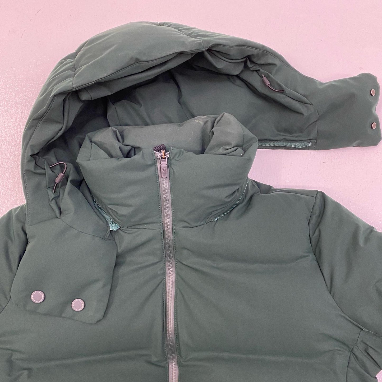 【中古】DESCENTE | デサント 水沢ダウン ダウンジャケット D0R-G8518 グリーン サイズ：M【加古川店】