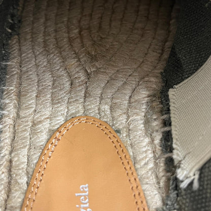 【中古】Maison Margiela | メゾンマルジェラ エスパドリーユ カットオフ キャンバス スニーカー S58WS0214 カーキ 25cm【加古川店】
