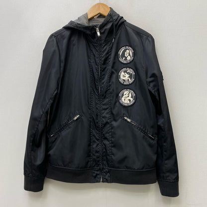 【中古】HYSTERIC GLAMOUR | ヒステリックグラマー ナイロンジャケット 0211ab01 ブラック サイズ：L【加古川店】