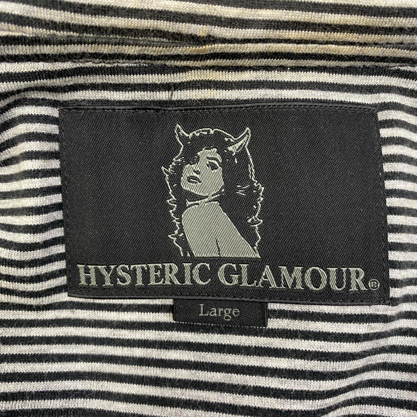 【中古】HYSTERIC GLAMOUR | ヒステリックグラマー ナイロンジャケット 0211ab01 ブラック サイズ：L【加古川店】