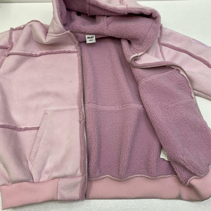 【中古】PALACE SKATEBOARDS | パレススケートボード Patch Me Up Shearling Jacket その他アウター ピンク サイズ：M【加古川店】
