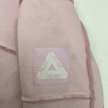 【中古】PALACE SKATEBOARDS | パレススケートボード Patch Me Up Shearling Jacket その他アウター ピンク サイズ：M【加古川店】