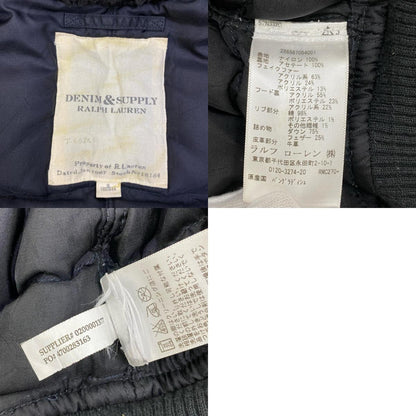 【中古】DENIM&SUPPLY(RALPH LAUREN) | デニムアンドサプライラルフローレン n-2b type ミリタリージャケット ブラック サイズ：S【加古川店】