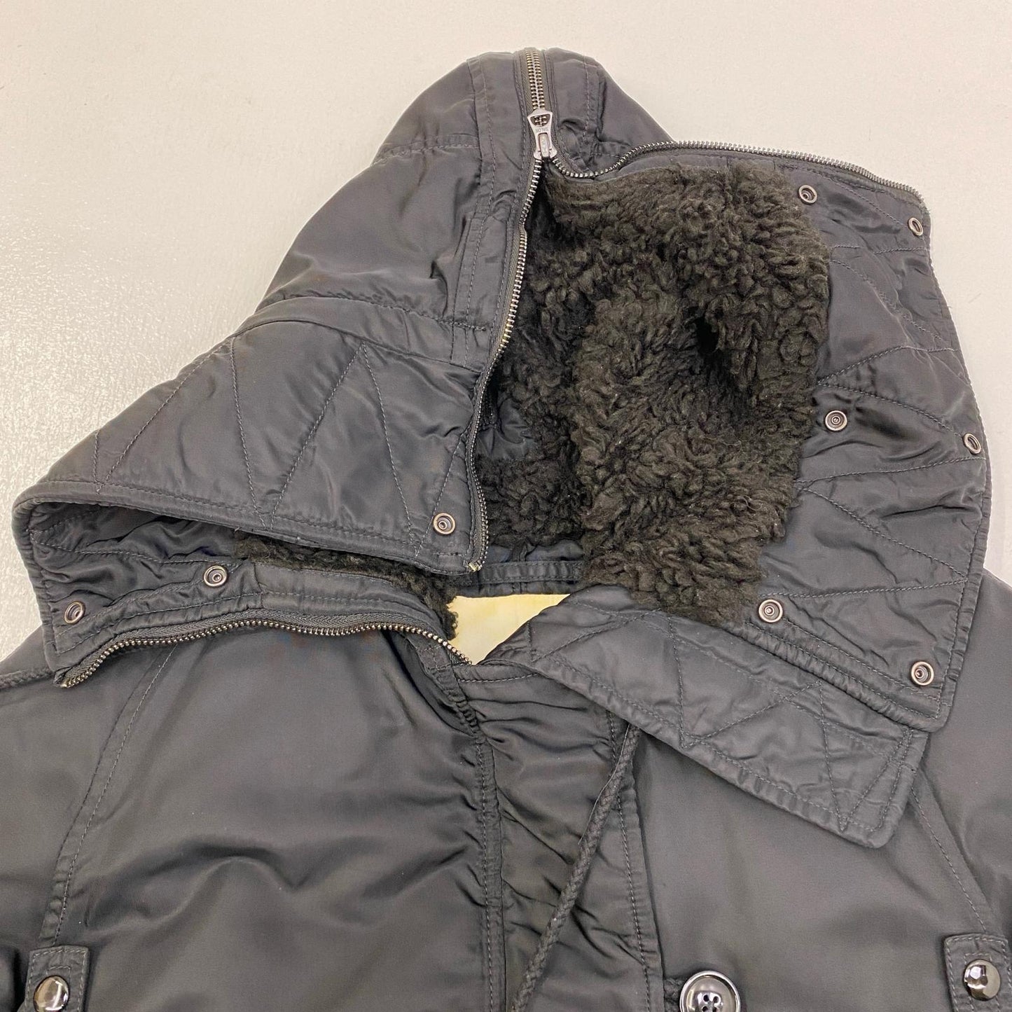 【中古】DENIM&SUPPLY(RALPH LAUREN) | デニムアンドサプライラルフローレン n-2b type ミリタリージャケット ブラック サイズ：S【加古川店】