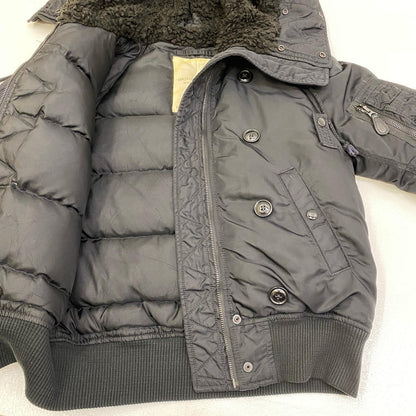 【中古】DENIM&SUPPLY(RALPH LAUREN) | デニムアンドサプライラルフローレン n-2b type ミリタリージャケット ブラック サイズ：S【加古川店】