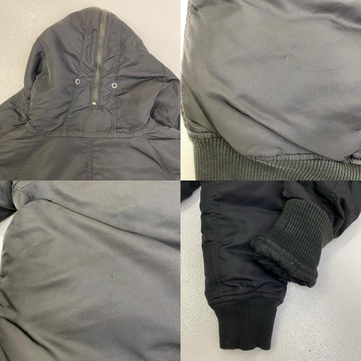 【中古】DENIM&SUPPLY(RALPH LAUREN) | デニムアンドサプライラルフローレン n-2b type ミリタリージャケット ブラック サイズ：S【加古川店】