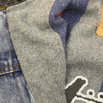 【中古】Levi's | リーバイス ×STUSSY EMBOSSED TRUCKER JACKET デニム A5215-0000 インディゴ サイズ：L【加古川店】
