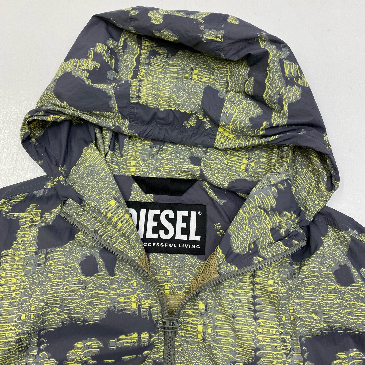 【中古】DIESEL | ディーゼル J-WARRETT-CMF-A ナイロンジャケット A08118 カモ サイズ：52【加古川店】