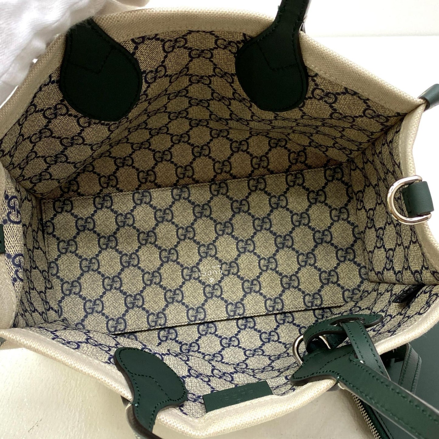 【中古】GUCCI | グッチ Mini Tote Bag With Gucci Print その他バッグ 772144【加古川店】